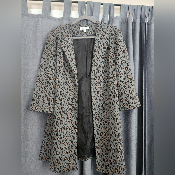 Nine West Cheetah Jacket - Picture 1 of 5